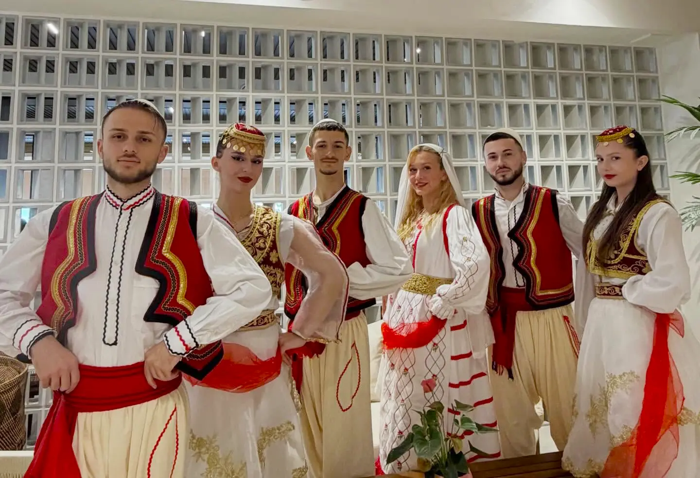 Costumes from the north, centre and south